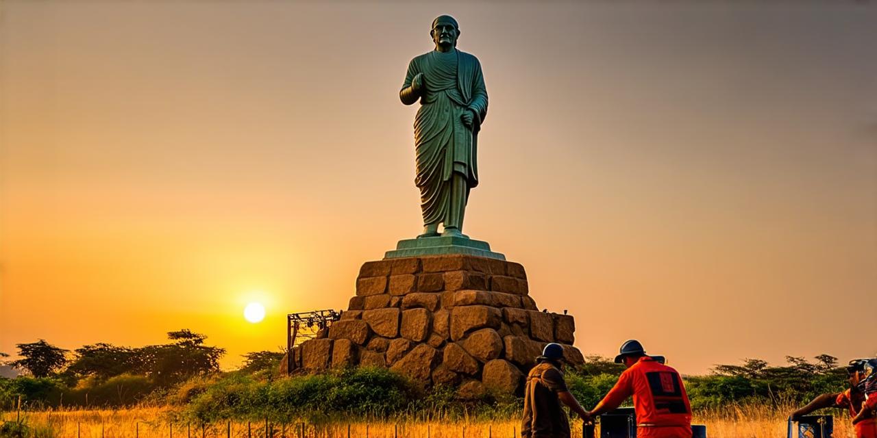 Who designed the Statue of Unity?