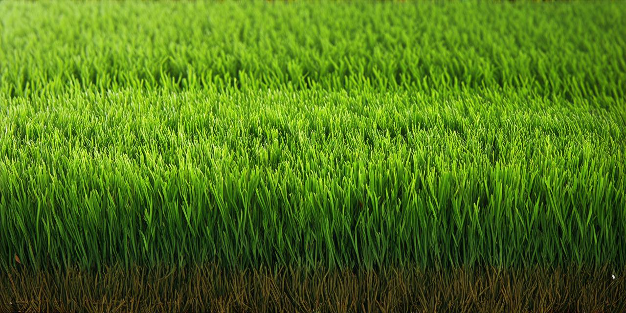 How to make 3d grass in unity