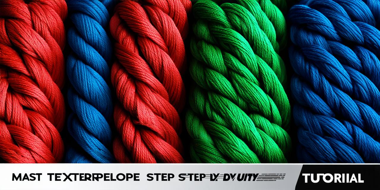 How to make a 3d rope in unity